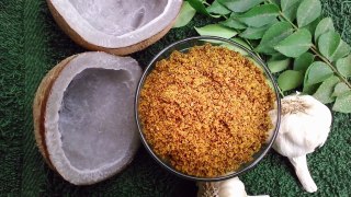 Garlic Chutney Powder | bellulli Chatni pudi Recipe | Karnataka Recipes