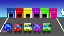 Colors for Children to Learn with Color Bus Toy Colours for Kids to Learn Learning Videos Funny