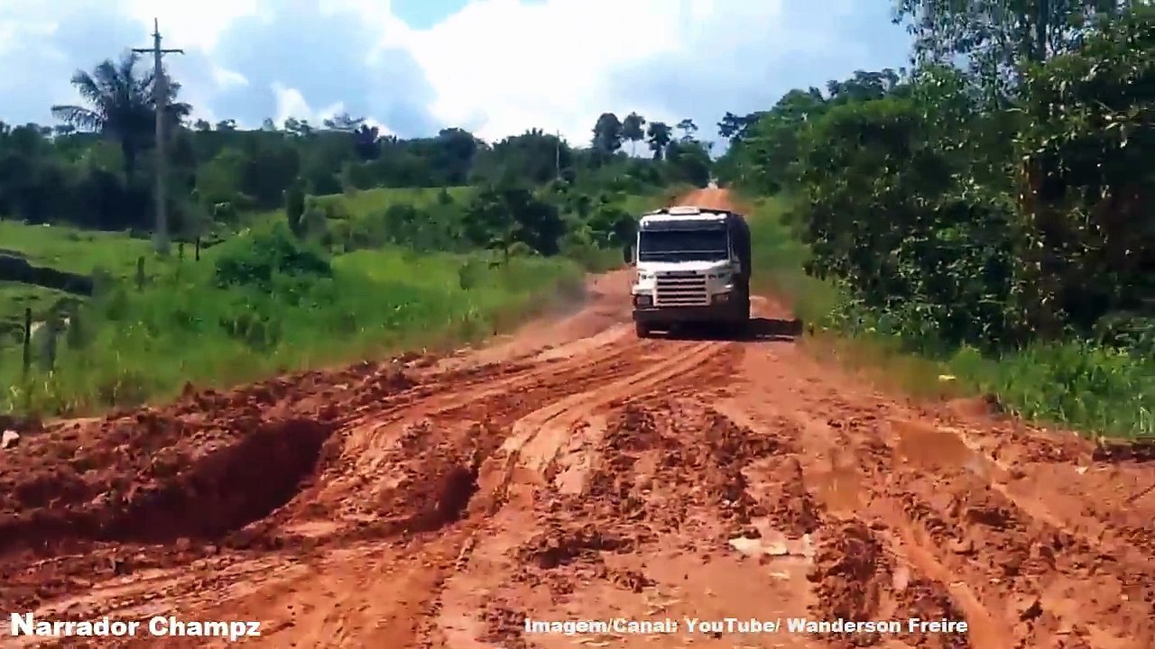 Caminhões em estradas extremas - Atoleiros pelo Brasil #5