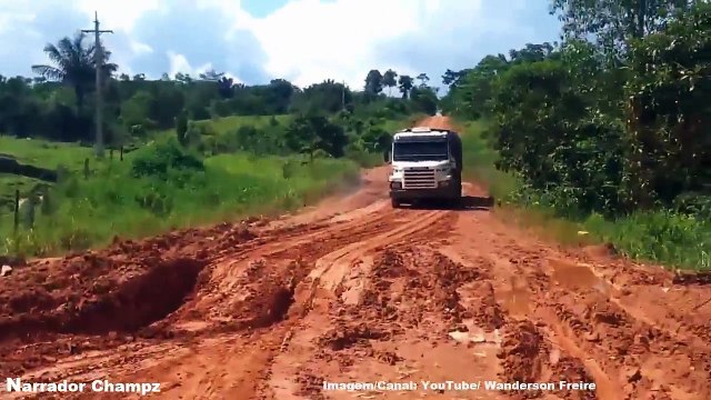 Caminhões em estradas extremas - Atoleiros pelo Brasil #5