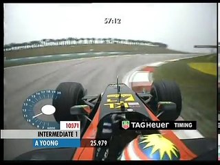 F1 Malaysia 2002 Qualifying - Alex Yoong Onboard Lap