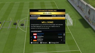 FIFA 15 - Skill Games World Record (Advanced Dribbling & Dribbling)