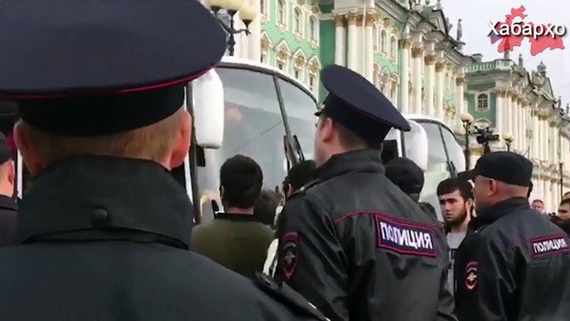 Дар Русия садҳо муҳоҷирон аз Осиёи Марказӣ дар гирдиҳамоӣ дастгир шуданд