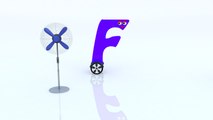 Phonics – The Letter F | F for Fan | Phonics for Kids | Phonics Song