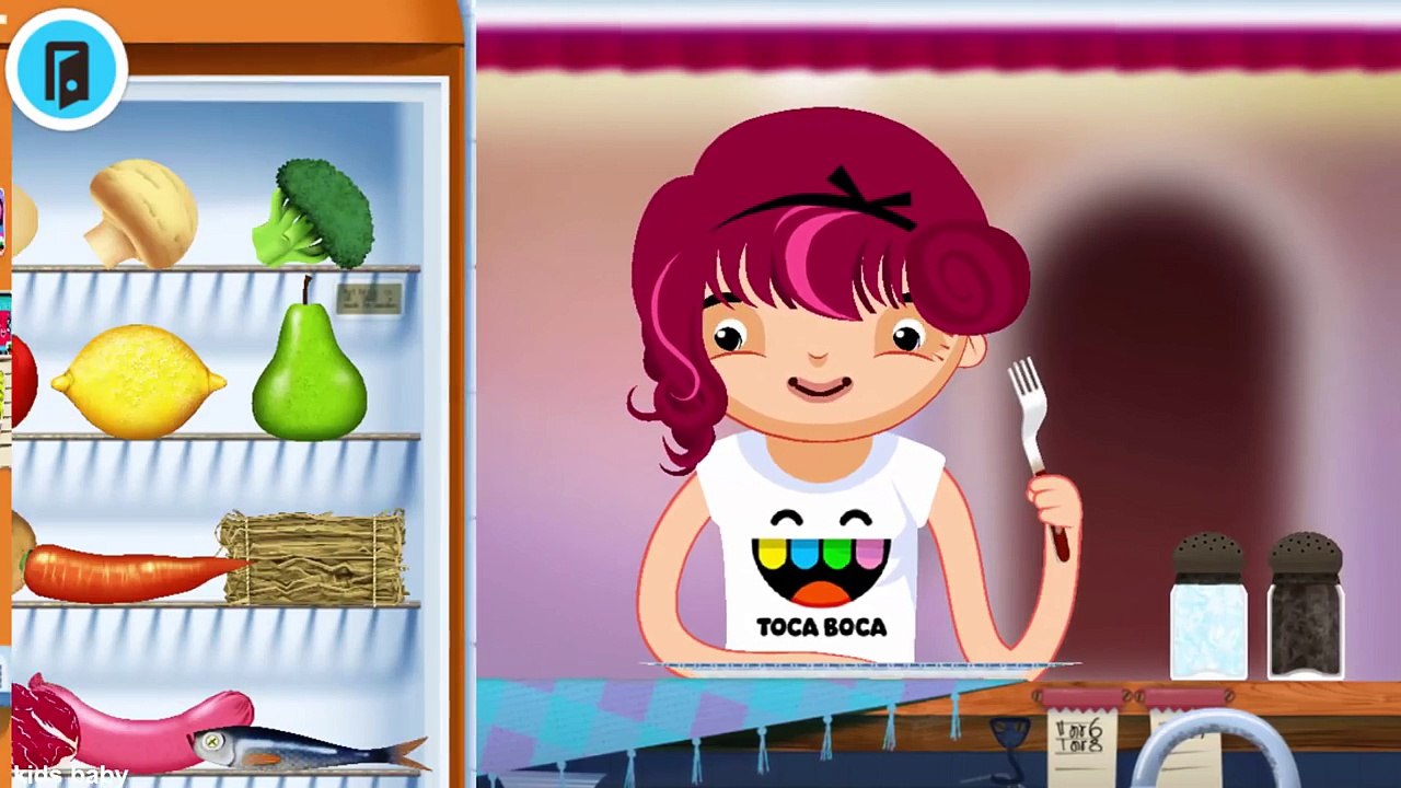 Toca Kitchen - Kids Learn how to Prepare Tasty Food - Fun Cooking Game for Children