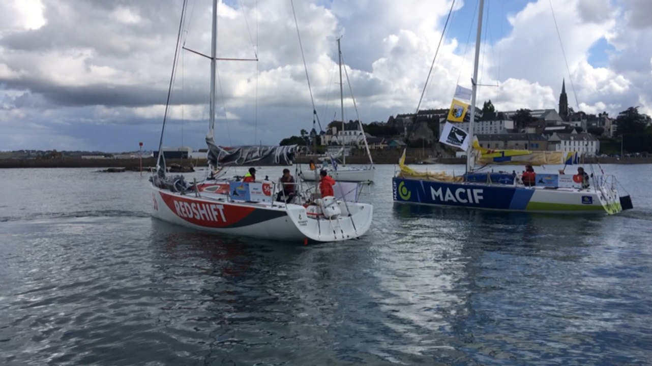 Prologue de la Douarnenez Fastnet Solo : ambiance