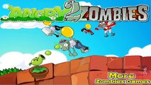 Plants Vs Zombies Angry 2 Shooting Game Walkthrough Levels 1-4