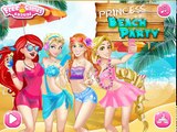Trò chơi trang điểm đi biển cho các nàng Công chúa Disney Ariel Elsa Anna và Rapunzel