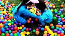 Gelé amusement amusement maison enfants film arc en ciel jouets vidéos Disney 2016 ballpit surprise activi