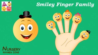 SMILEY finger family | finger family smiley | #fingerfamily | Nursery Rhymes Zone