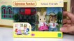 Sylvanian Familes Calico Critters School Friends Setup and Play in Berry Grove School - Kids Toys