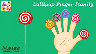 Lillipop Finger Family | spiral lollipop finger family | #fingerfamily | Nursery Rhymes Zone