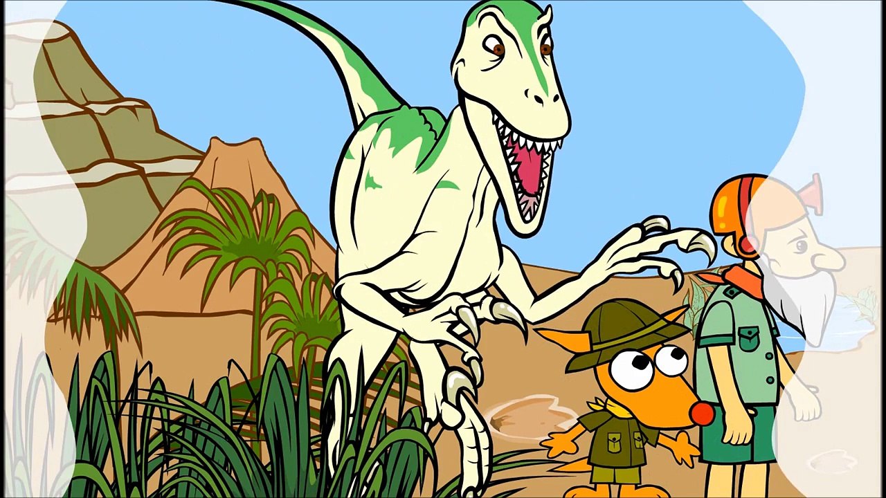 신나는 공룡탐험 10 티라노사우루스 vs 세이스모사우루스 ★지니키즈 공룡대탐험