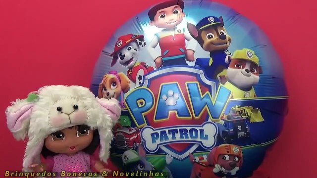 Patrulha Canina Balao Surpresa Dora Aventureira Baby Chaves Bob Esponja Brinquedos Em Português