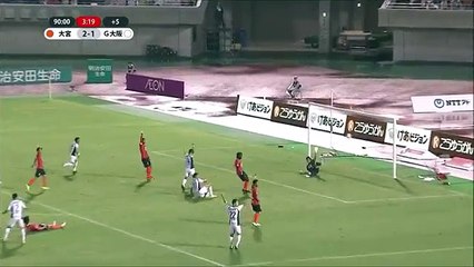 Omiya 2:1 Gamba Osaka ( Japanese J League. 16 September 2017)