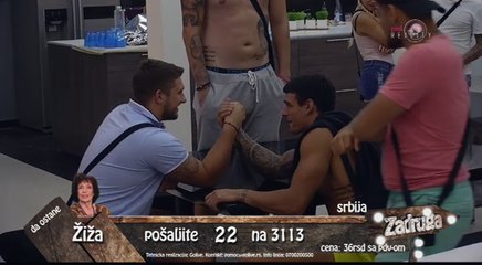 Zadruga - Zadrugari odmeravaju snage - 16.09.2017