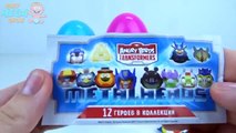 Surprise Eggs Toys Cups Rainbow Learn Colors Donald Duck Zootopia Angry Birds Spongebob Su