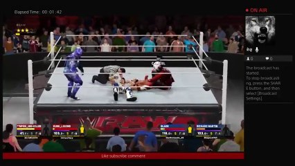 Wwe2k17 teamup with david vs trash people