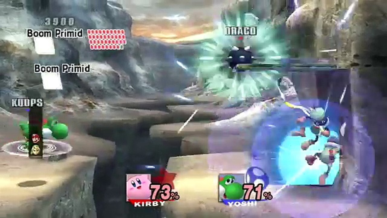 Super Smash Bros. Brawl: The Subspace Emissary - Stage 22 - The Canyon (2-Player)