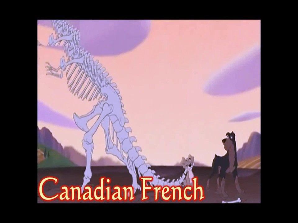 The Lady and the Tramp 2 - A World Without Fences (One line multilanduage)
