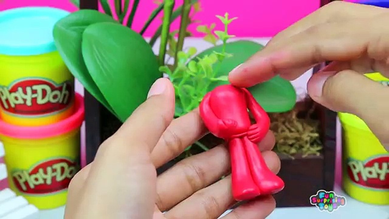 Play Doh How to Make Miraculous Ladybug and Cat Noir - Play Doh Videos