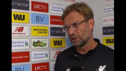 Klopp speaking after LFC drew 1-1 with Burnley