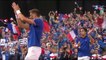 VIDÉO. Tennis – Coupe Davis : portée par son public, la France touche au but