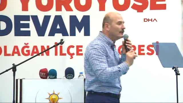 Trabzon İçişleri Bakanı Süleyman Soylu AK Parti Arsin 6. Olağan İlçe Kongresi Katıldı. 4