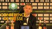 Conférence de presse FC Lorient - AC Ajaccio (2-0) : Mickaël LANDREAU (FCL) - Olivier PANTALONI (ACA) - 2017/2018
