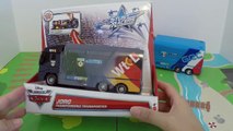 Disney Pixar CARS Trailers. Andre Transporter, Jorg Transporter, and Mack Hauler