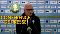 Conférence de presse Paris FC - Tours FC (2-0) : Fabien MERCADAL (PFC) - Gilbert  ZOONEKYND (TOURS) - 2017/2018