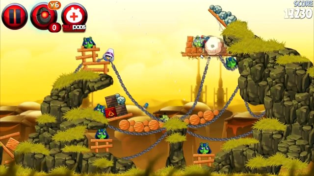 Angry Birds Star Wars 2 - Rebels Pork Side - Levels PE-1 to PE-5 - 3 stars