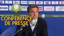 Conférence de presse FC Sochaux-Montbéliard - Stade de Reims (2-4) : Peter ZEIDLER (FCSM) - David GUION (REIMS) - 2017/2018