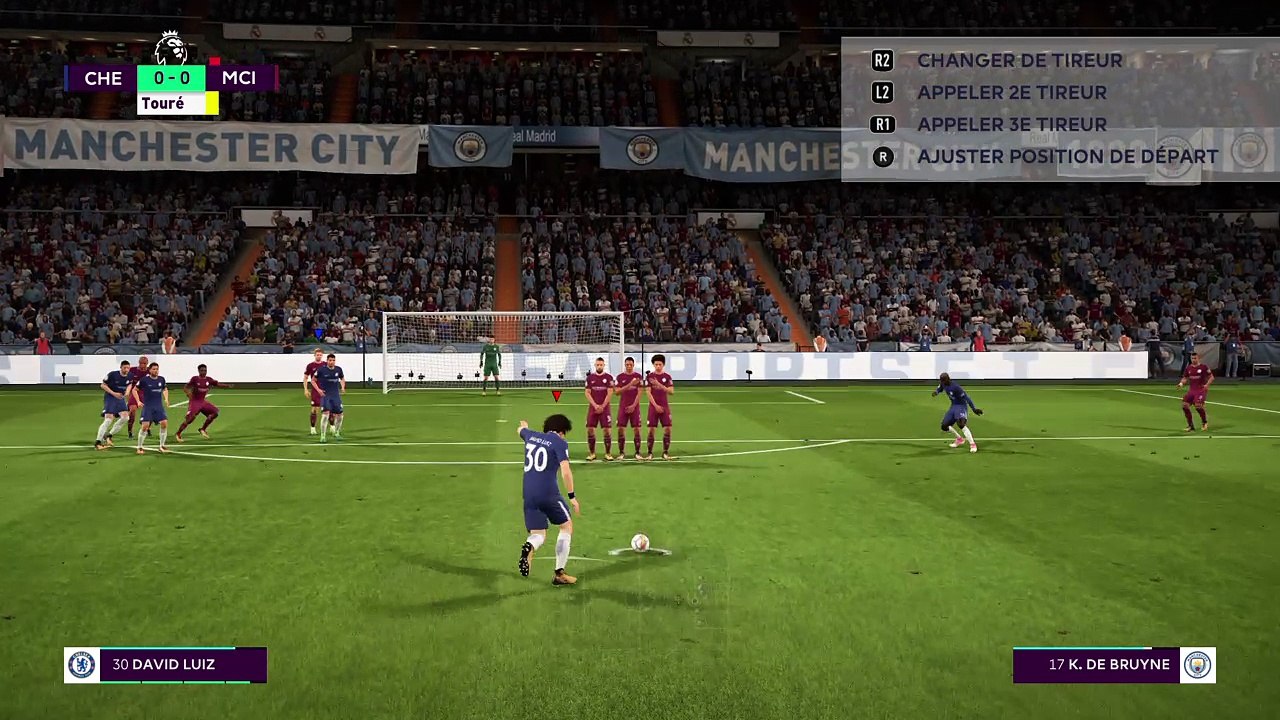 [[ GamePlay ]]FIFA 18 Free Kick David Luiz