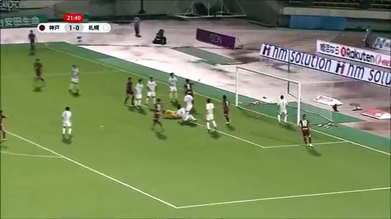 Vissel Kobe 2:0 Consadole Sapporo ( Japanese J League. 16 September 2017)