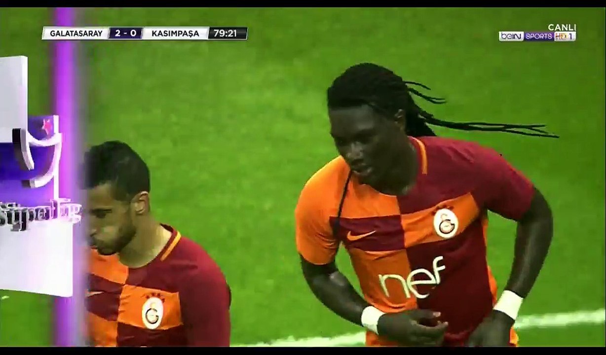 Bafetimbi Gomis Goal HD - Galatasaray 2-0 Kasimpasa - 16.09.2017