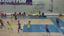 Uluslararası Dr. Suat Günsel Basketbol Turnuvası - Usk Prag: 82 - Castors Braine: 77