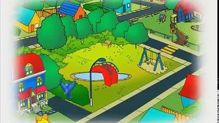 Caillou game to play Building new house full