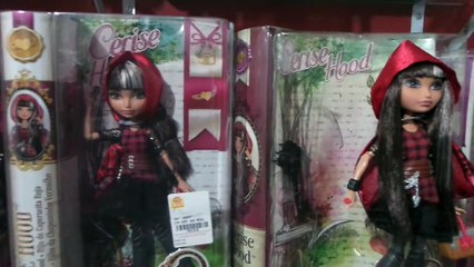 Review Comparação Cerise Hood Relançada e Wave 2 Ever After High Doll