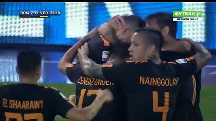 Edin Dzeko Goal vs Verona (2-0)
