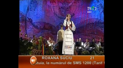 Roxana Suciu - Festivalul National de folclor Strugurele de aur - Alba Iulia - 15.09.2017