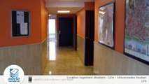 Location logement étudiant - Lille - Universiades Vauban