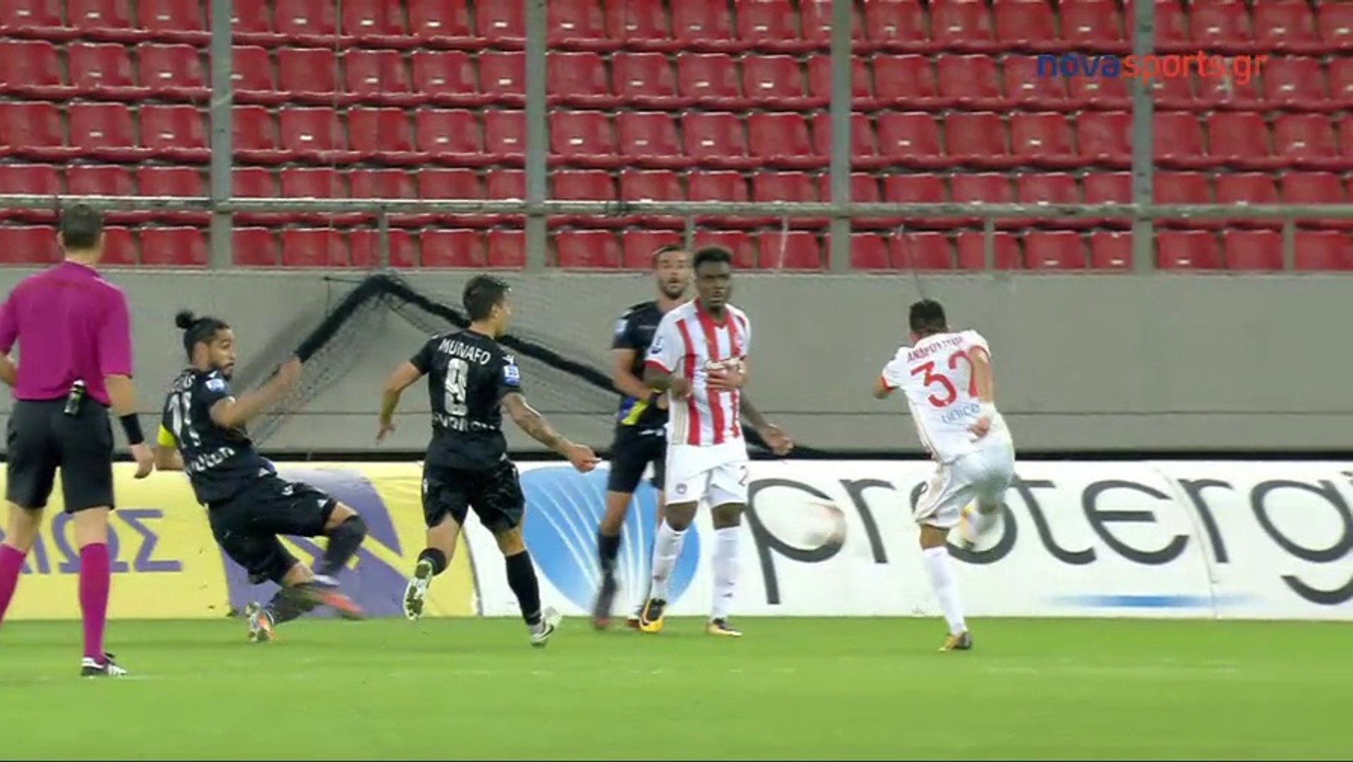 Olympiakos 1-1 Asteras Tripolis - Full Highlights 16.09.2017 [HD] - video  Dailymotion