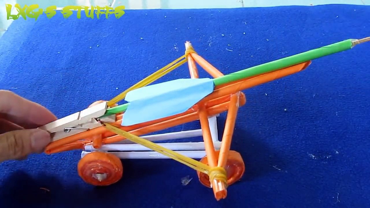 How to make a How to make a Paper Crossbow Cart | Ballista