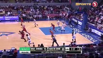 Ginebra vs Rain or Shine 4th Quarter September 16 2017