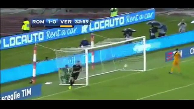 As Roma vs Hellas Verona 3-0 All Goals (Italy - Serie A) 16-09-2017 (1)