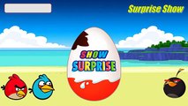 Surprise Show!!! Kinder Surprise - Angry Birds. Энгри Бердс - новый мультик Киндер сюрприз!!!