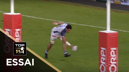 TOP 14 - Essai Alex TULOU (CO) - Pau - Castres - J4 - Saison 2017/2018