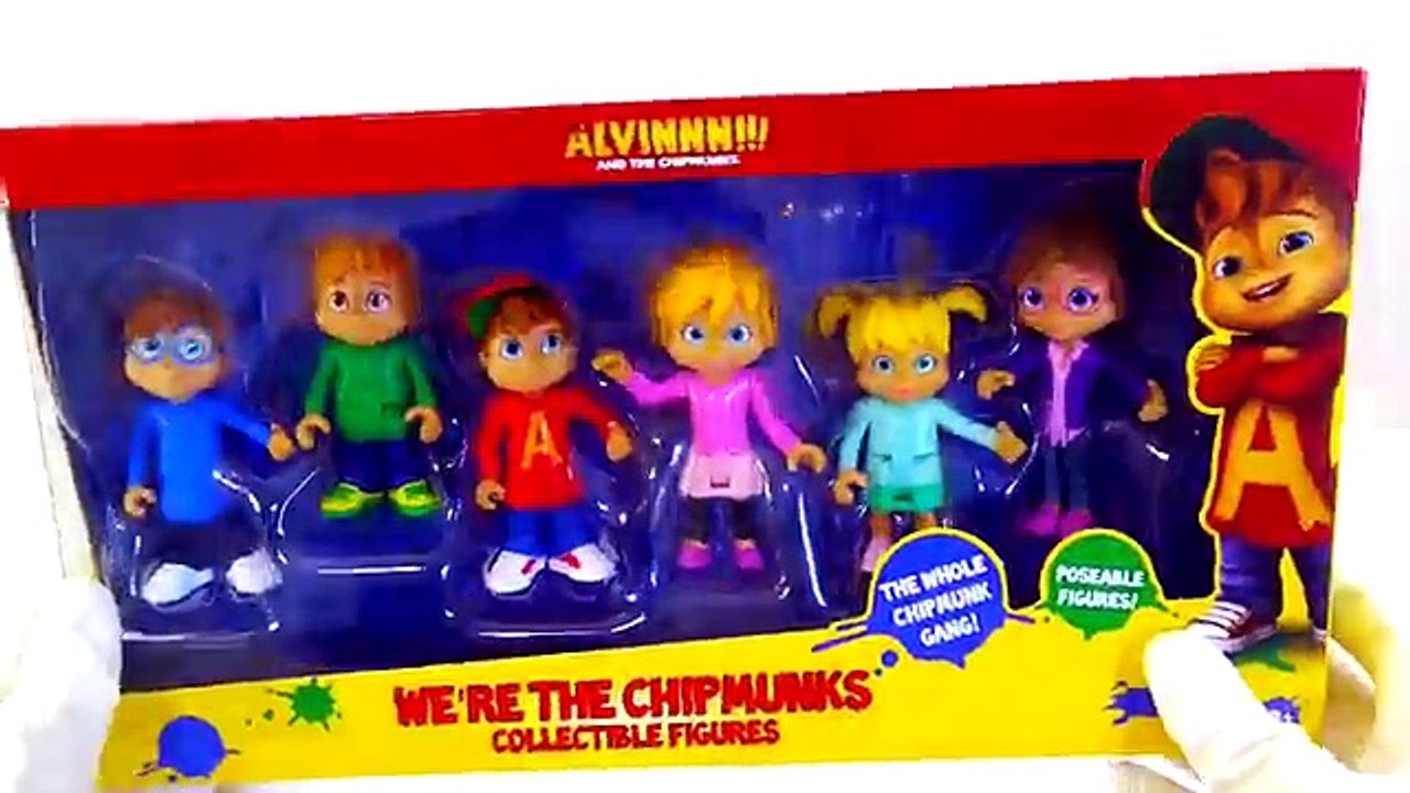 Opening Alvin and the Chipmunks Toy Playset for Kids Children & Toddlers for kidstoddlers