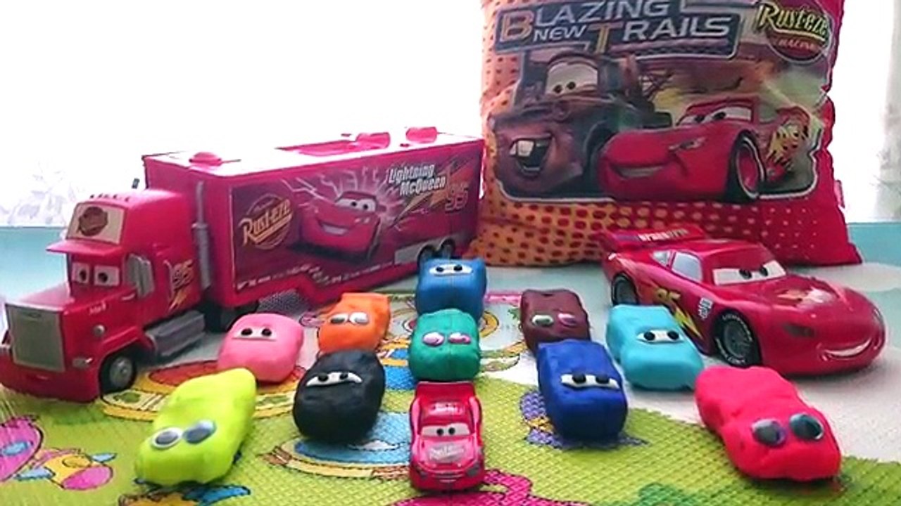 100+ Disney Pixar Cars Toys Giant Egg Surprise Opening Lightning McQueen CKN Toys